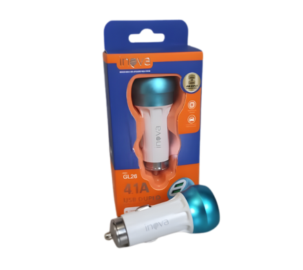 CARREGADOR VEICULAR INOVA 4.1A (GL26)