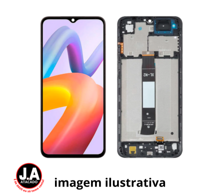 FRONTAL XIAOMI REDMI A1 / A1 PLUS / A2 / A2 PLUS / POCO C50 COM ARO LCD CHINA
