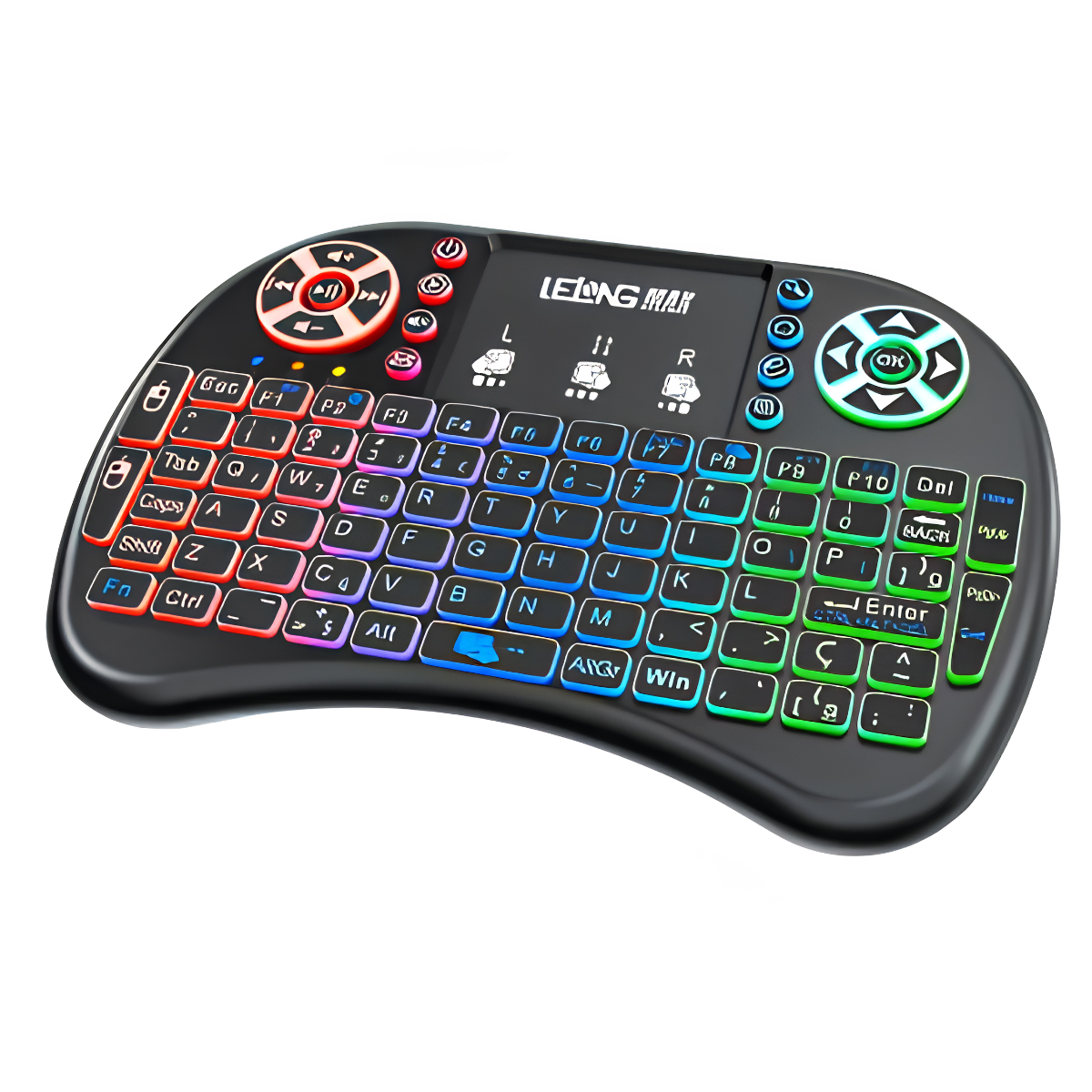 MINI TECLADO ILUMINADO SEM FIO