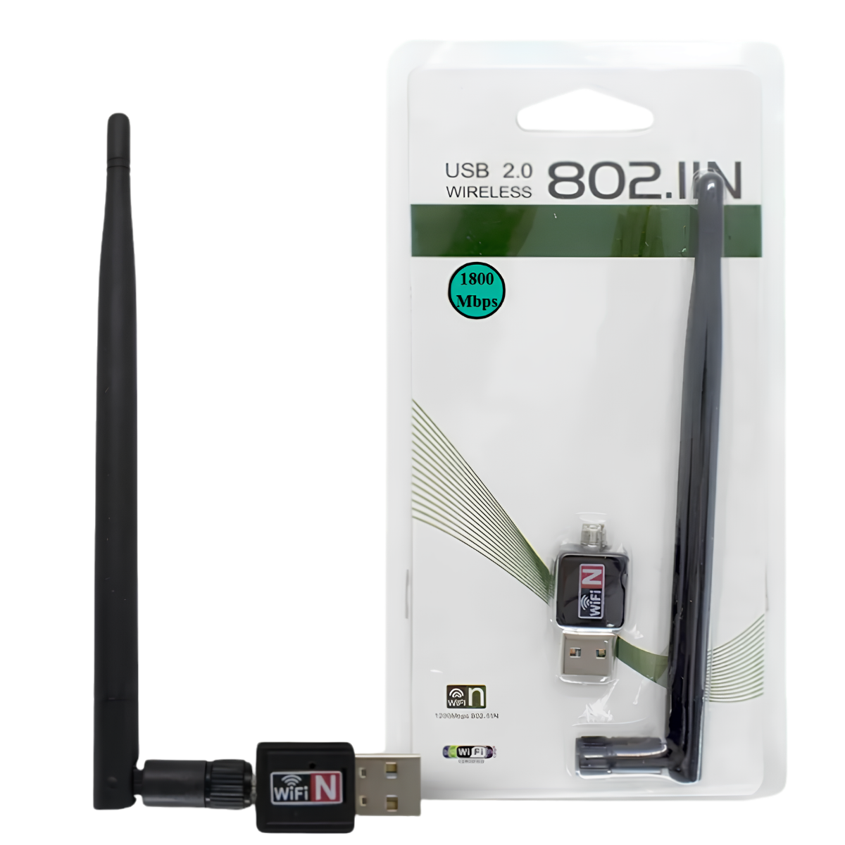 ADAPTADOR USB 2.0 WIRELESS 802.11N WIFI