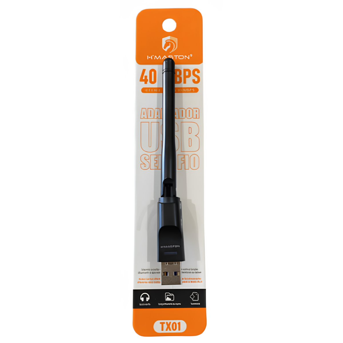 ADAPTADOR WIFI USB HMASTON (TX01)