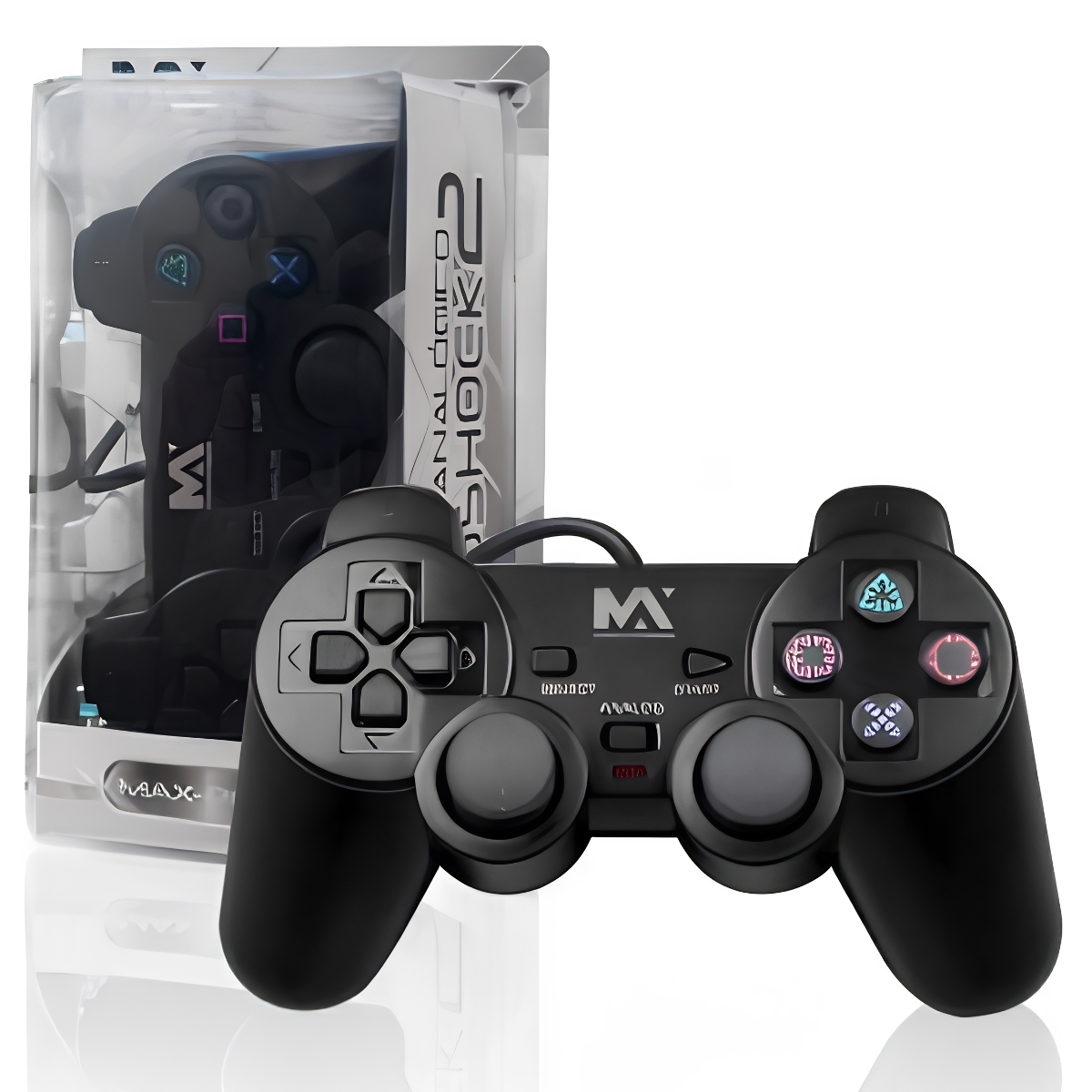 CONTROLE PLAYSTATION 2 MAX-PC22