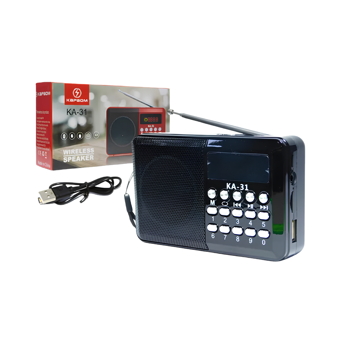 RADIO PORTATIL KAPBOM (KA-31)