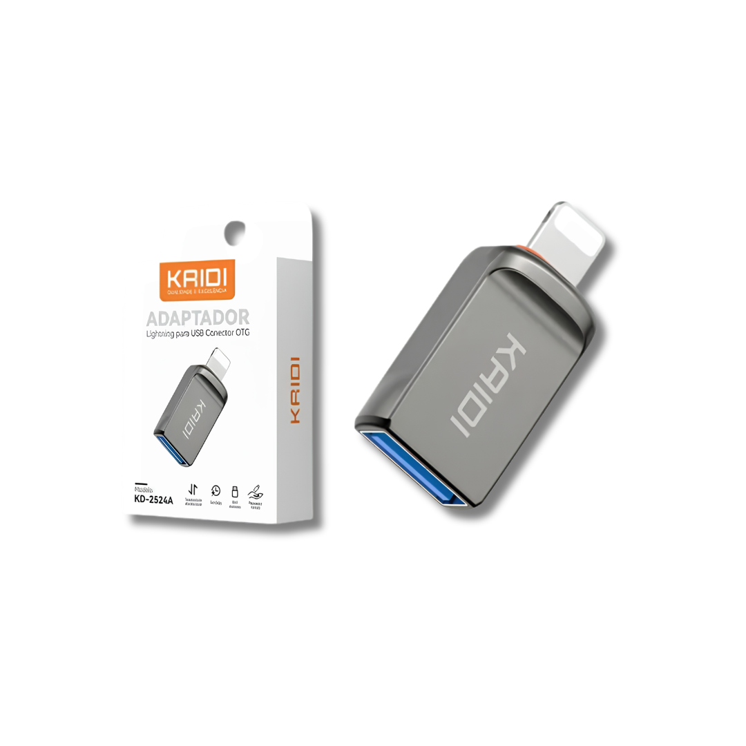 ADAPTADOR LIGHTNING IOS X USB (KD-2524A)