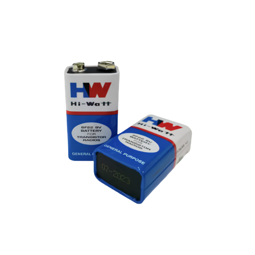 BATERIA HI-WATT 6F22M 9 VOLTS 12-2025