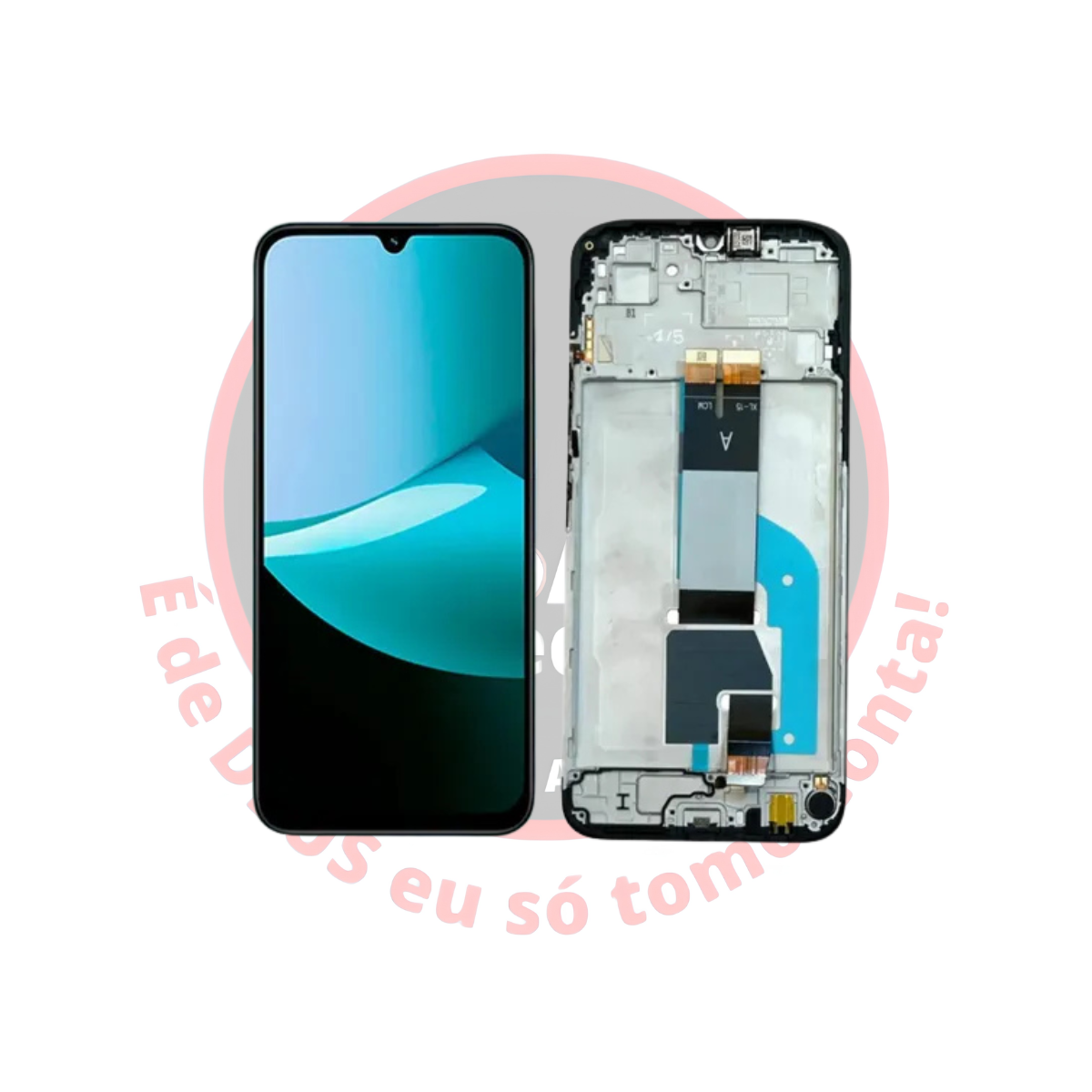FRONTAL XIAOMI REDMI 15C COM ARO LCD ZL CELL
