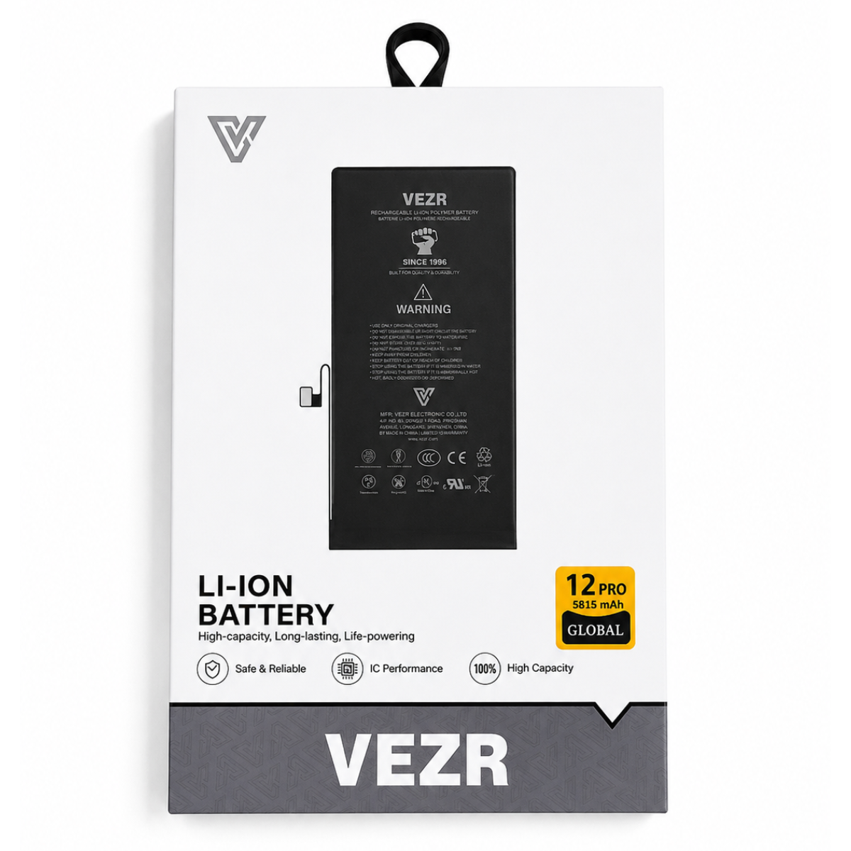 BATERIA IPHONE 12 , 12 PRO VEZR GLOBAL