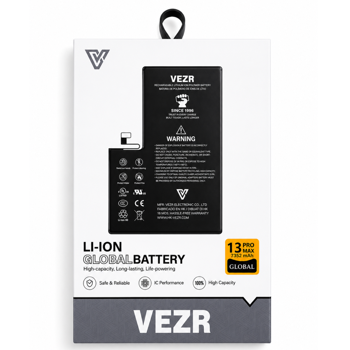 BATERIA IPHONE 13 PRO MAX VEZR GLOBAL