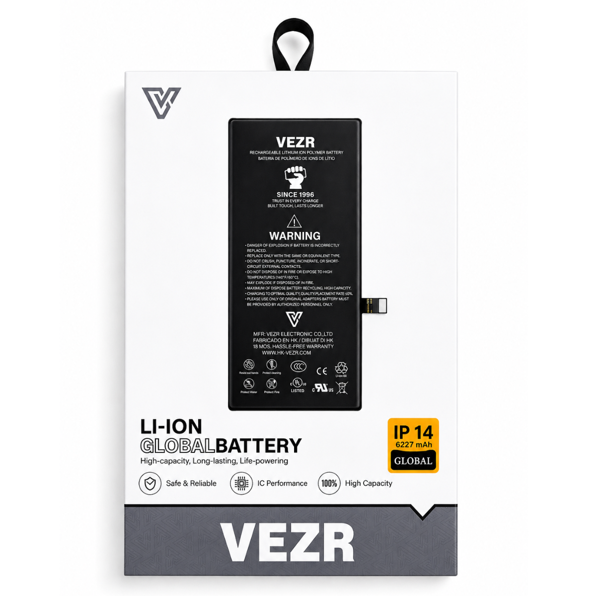 BATERIA IPHONE 14 VEZR GLOBAL
