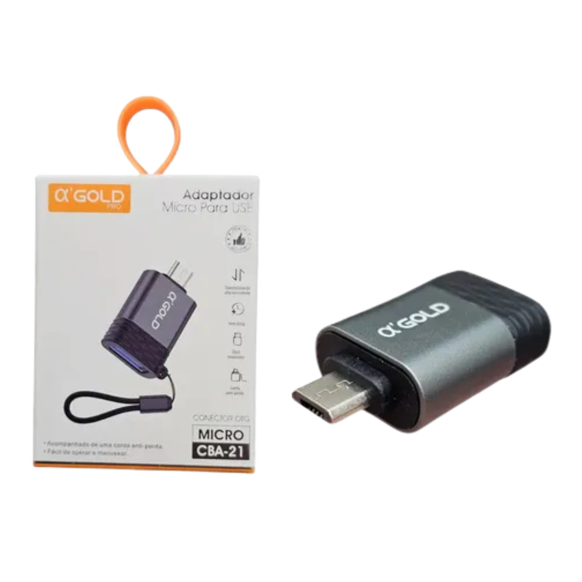 ADAPTADOR AGOLD USB X V8 (CBA-21)