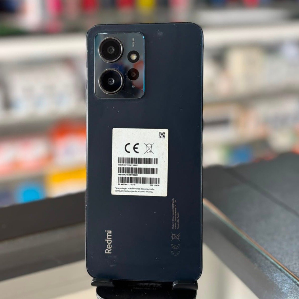 CELULAR SEMINOVO XIAOMI NOTE 12 PRETO 128GB