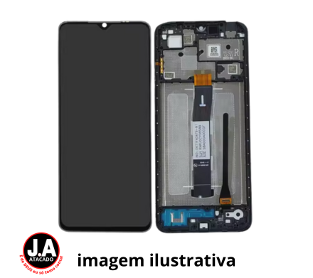 FRONTAL XIAOMI REDMI 12C COM ARO ORIGINAL CHINA