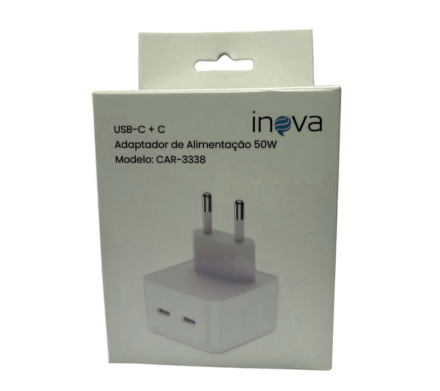 FONTE USB-C + C INOVA (CAR-3338)