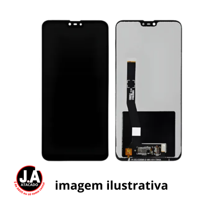 FRONTAL ZENFONE ZB634KL SEM ARO PRETA ORIGINAL CHINA