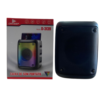 RADIO PORTATIL RGB GRASEP (D-3139)