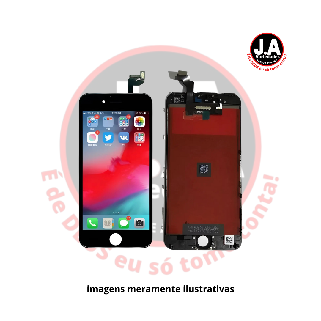 FRONTAL IPHONE 6G PLUS PRETO