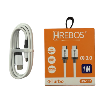 CABO TYPE-C/TYPE-C HREBOS (HS-107)