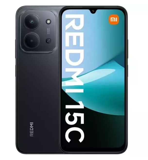 CELULAR REDMI 15C 256GB / 4GB RAM MIDNIGHT BLACK NOVO