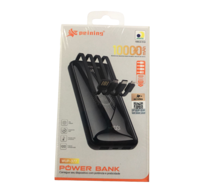 CARREGADOR PORTATIL 10000MAH PEINING (WUP-377)