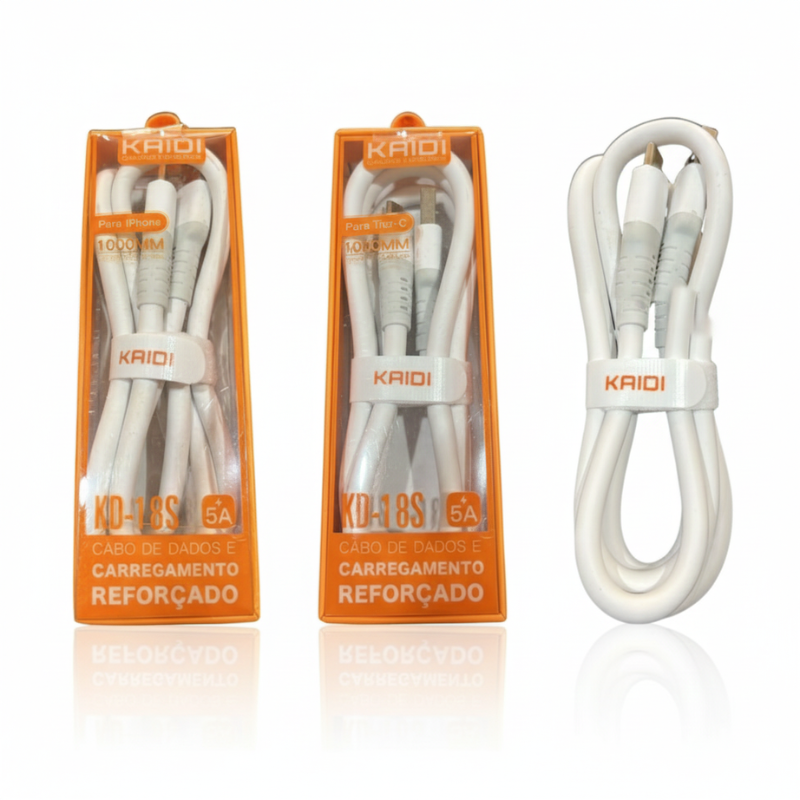 CABO USB 1M REFORÇADO KAIDI