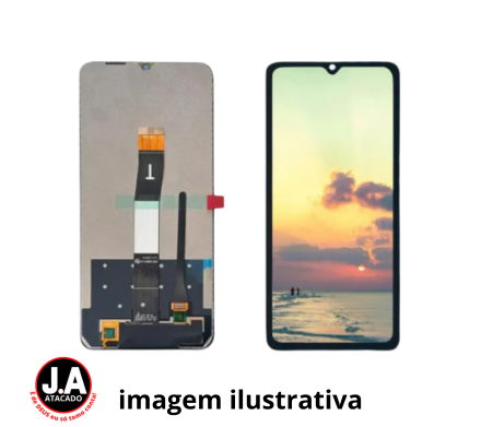 FRONTAL XIAOMI REDMI 12C / POCO C55 SEM ARO LCD CHINA